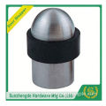 SZD SDH-011SS wall mounting 304stainless steel glass shower door rubber sliding automatic gate stopper